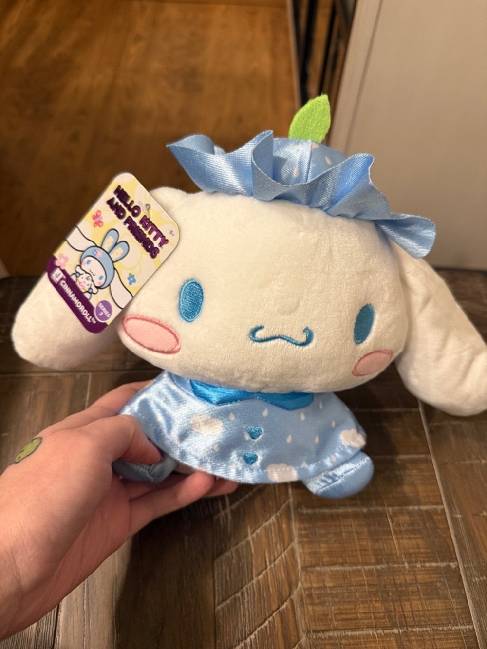Sanrio Cinnamoroll Sky Blue and White Plush